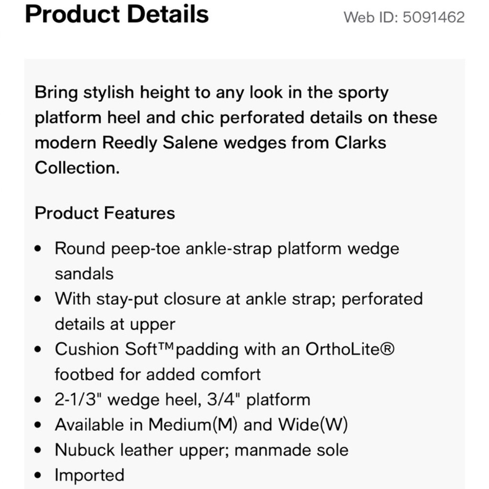 Clark’s Cushion Soft Collection for women - Picture 3 of 7
